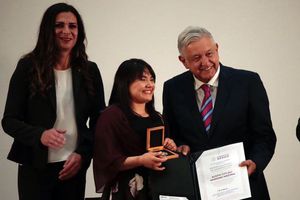 Alexa Moreno recibió el Premio Nacional de Deportes