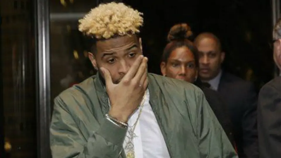 VIDEO: Odell Beckham Jr nalgeó a un policía y podría ser arrestado