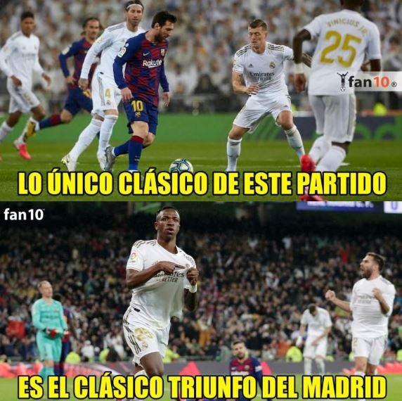 Diviértete con los mejores Memes del Clásico Real Madrid contra Barcelona