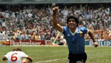 Maradona eligió anotación del Mundial de México para lanzar reto a Ronaldo