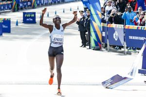 Joyciline Jepkosgei ganó el Maratón de Nueva York en su debut