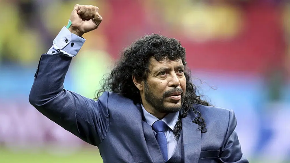 René Higuita en un evento público en Colombia | AP