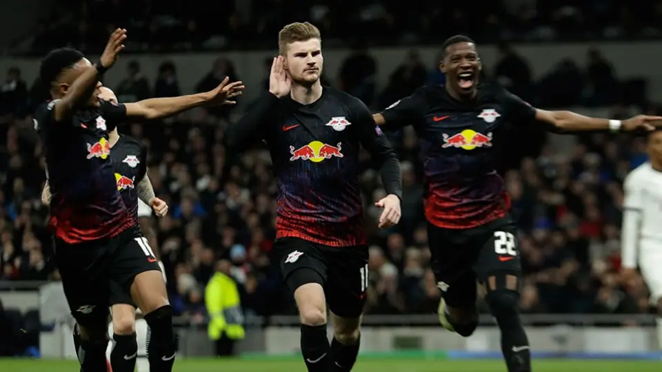 Timo Werner guió al Leipzig en triunfo ante Tottenham en Champions