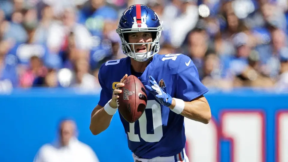 Eli Manning irá a la banca y Daniel Jones será el titular de NY Giants