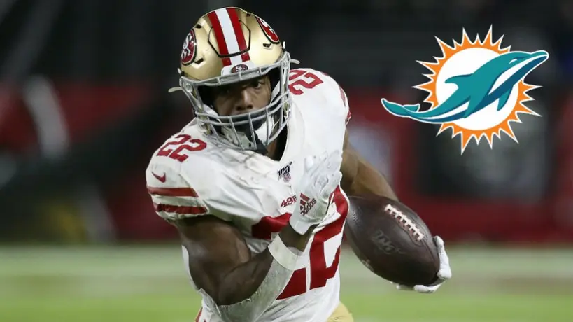 Matt Breida, nuevo jugador de los Miami Dolphins