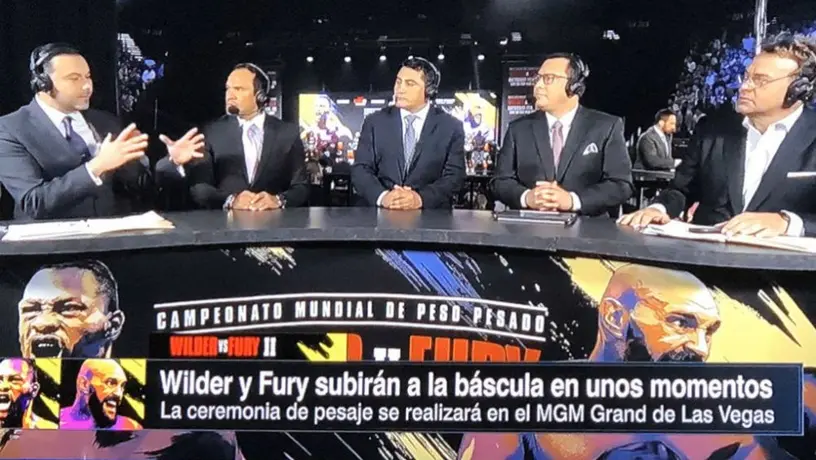 Comentaristas de ESPN y Fox se unen para narrar Deontay Wilder vs Tyson Fury II
