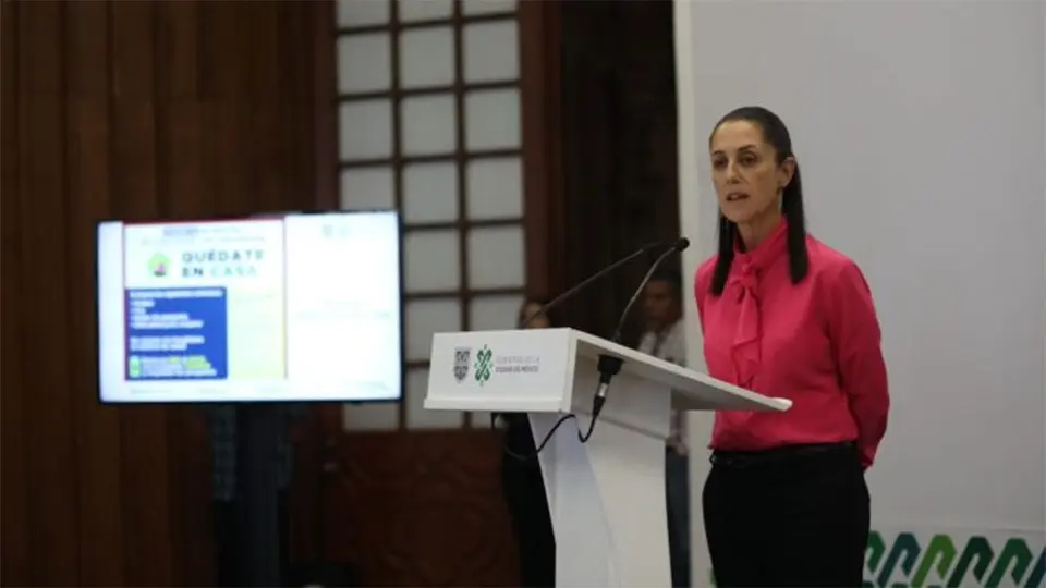 Claudia Sheinbaum: 'CDMX, en semáforo rojo hasta el 15 de junio'