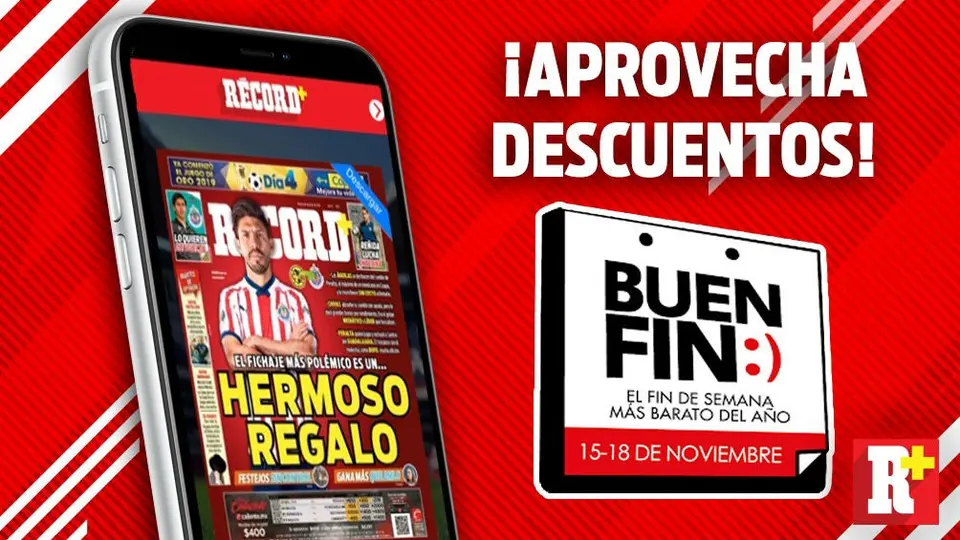 Aprovecha el Buen Fin y adquiere increíbles descuentos en tu membresía de Récord Plus