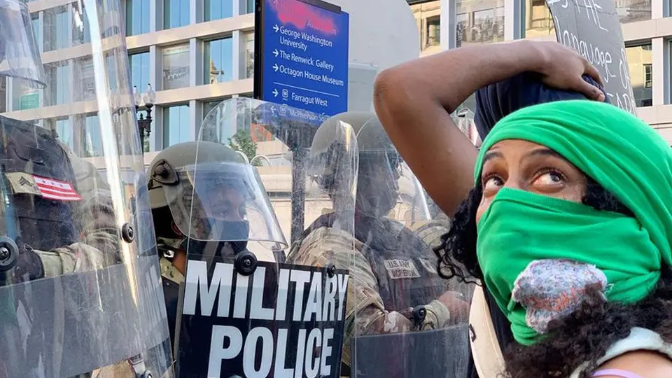 Trump movilizó a su ejército para detener disturbios y saqueos