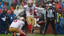 49ers continúan invictos al vencer a Redskins en duelo de goles de campo