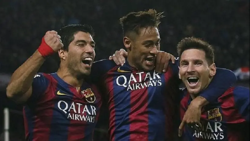 Lionel Messi, Luis Suárez y Neymar se reunieron de nuevo
