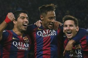 Lionel Messi, Luis Suárez y Neymar se reunieron de nuevo