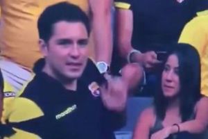 VIDEO: Aficionado del Barcelona SC se hizo viral tras 'engañar' a su pareja