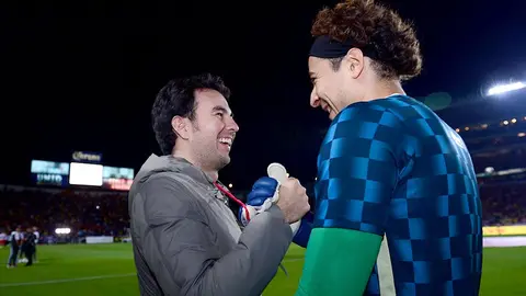 América: Checo Pérez disfrutó desde el Morelos partido vs Monarcas