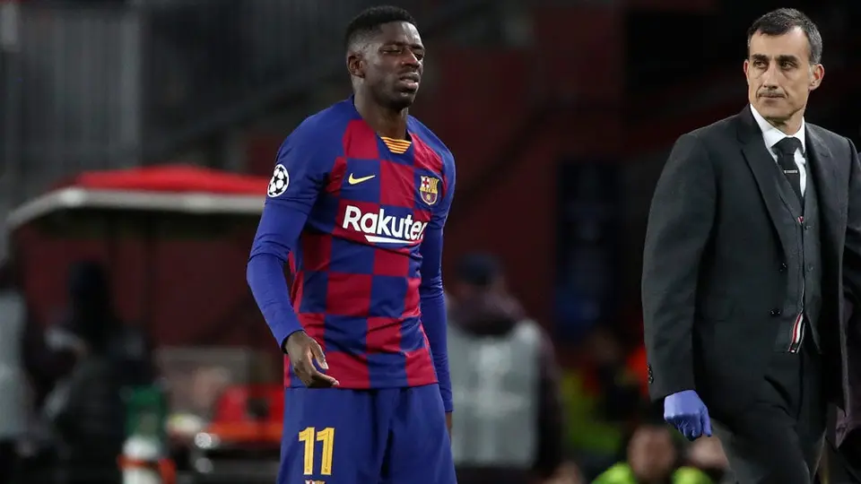 Ousmane Dembélé iniciará su proceso de recuperación en Qatar