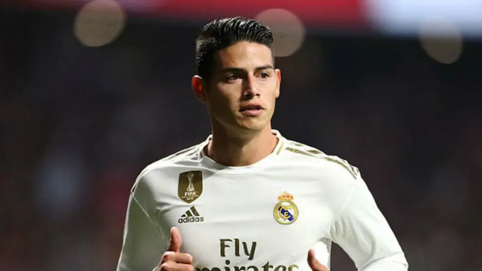 Real Madrid: James regresó a la titularidad después de ocho meses