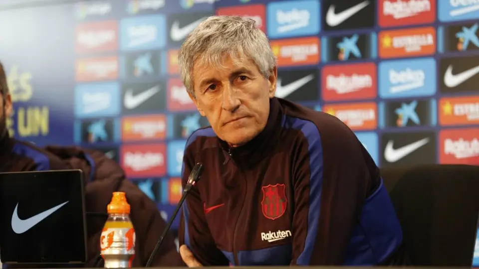 Quique Setién: 'Admiro a Busquets y le pedí una camiseta'