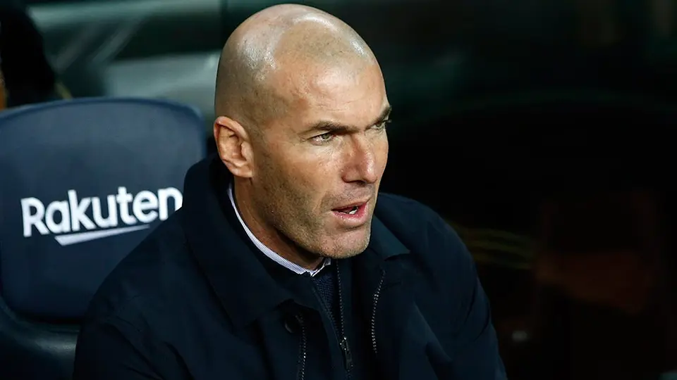 Zinedine Zidane: 'Hicimos un gran partido contra Barcelona'