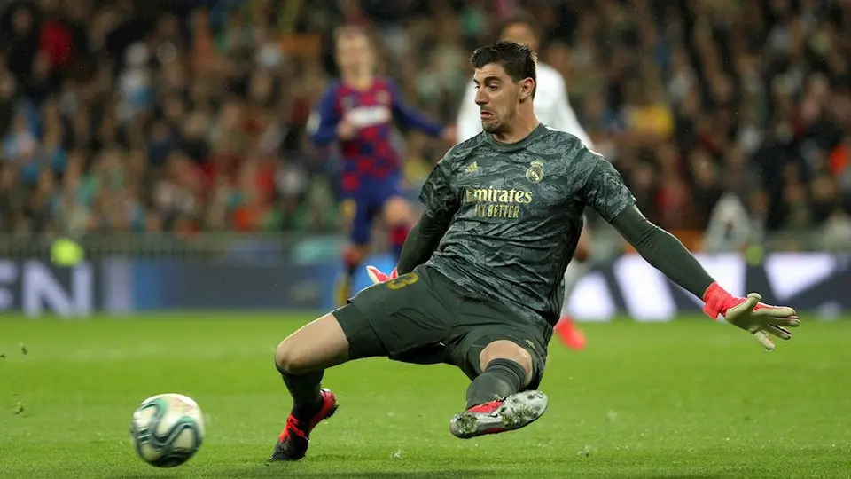 Courtois es duda para el Real Madrid vs Manchester City de Champions