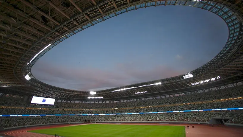 Inauguran estadio de Tokio a siete meses de Juegos Olímpicos
