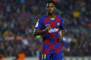 Ansu Fati imitó festejo de Cristiano y causó indignación en Barcelona