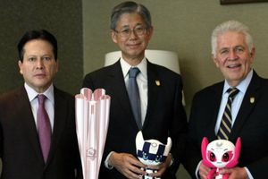 Daniel Aceves, portador oficial de la antorcha olímpica de Tokio 2020