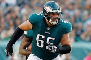 Lane Johnson, offensive tackle mejor pagado tras extensión con Eagles