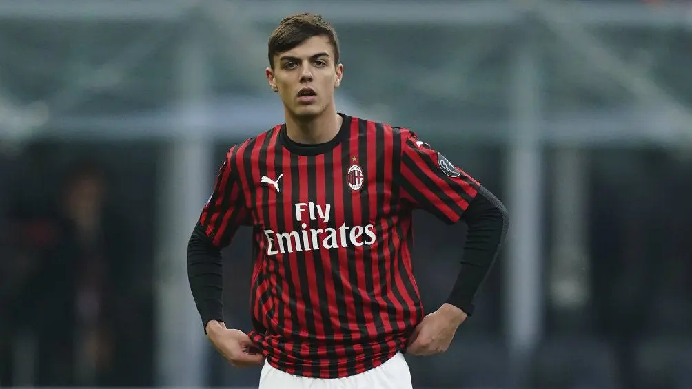 Daniel Maldini durante su debut con los Rossoneri | AP