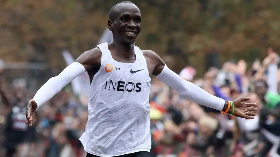 Eliud Kipchoge, primer atleta en correr un maratón en menos de dos horas