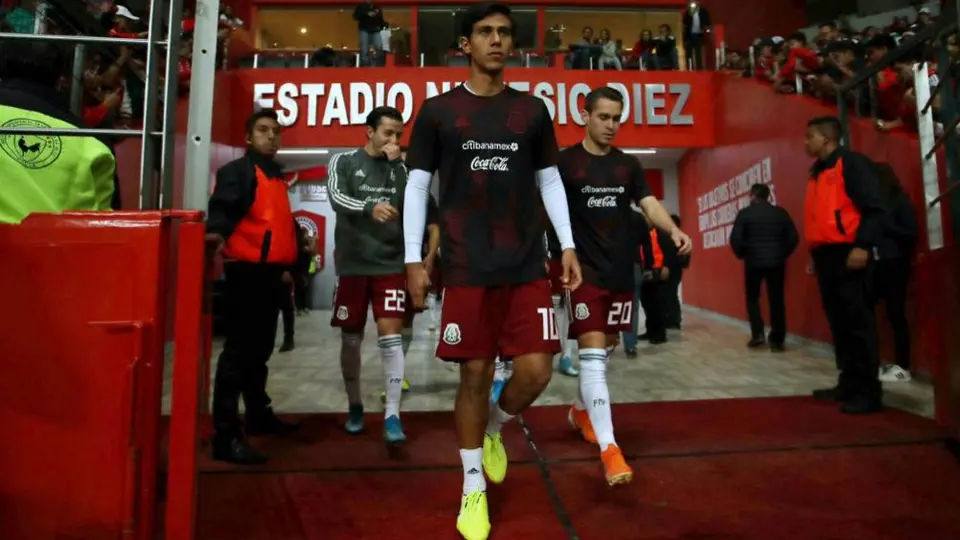José Juan Macías debutó oficialmente con la Selección Mayor