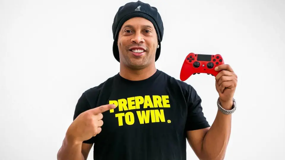 Ronaldinho contará con su equipo especializado en eSports en alianza con Scuf Gaming