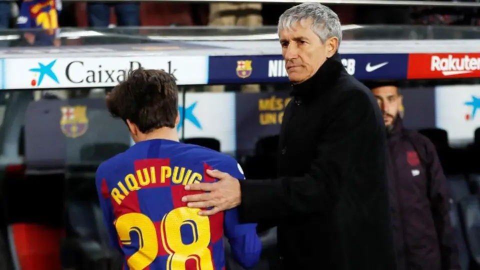 Quique Setién: 'En el Bernabéu el Barcelona será un equipo atrevido'