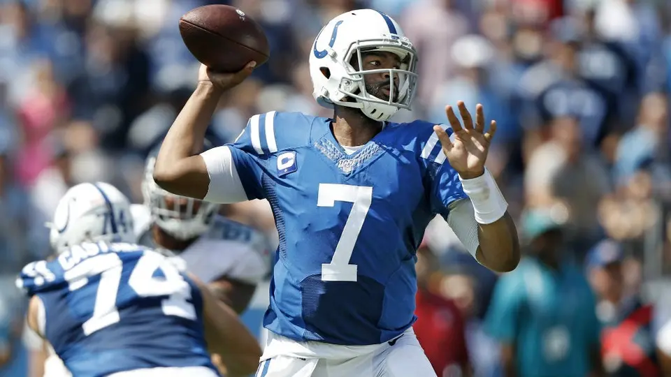Jacoby Brissett guía remontada de Colts sobre Tennessee