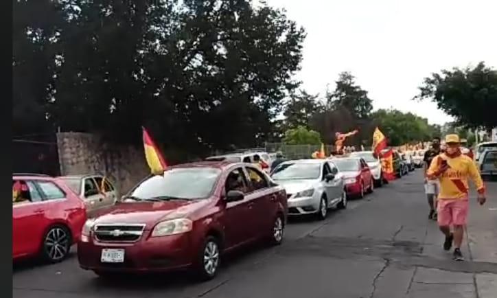 Así se vivió la nueva protesta de la afición de Monarcas Morelia
