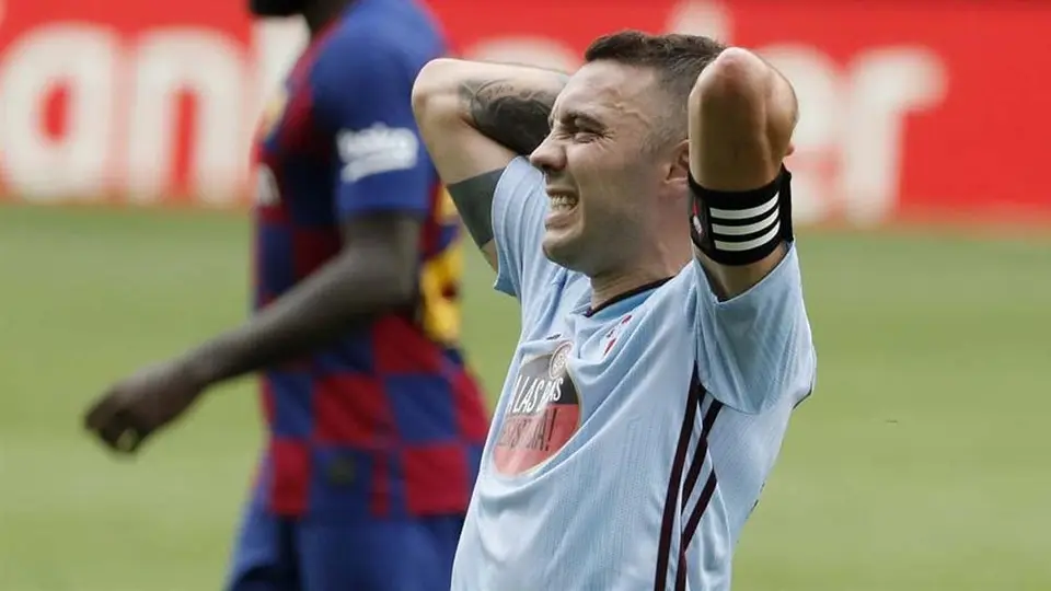Iago Aspas: 'Te queda la espina de haber podido liquidar al Barça'