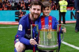 VIDEO: Thiago Messi brilló con goles como los de su papá, pero con la derecha