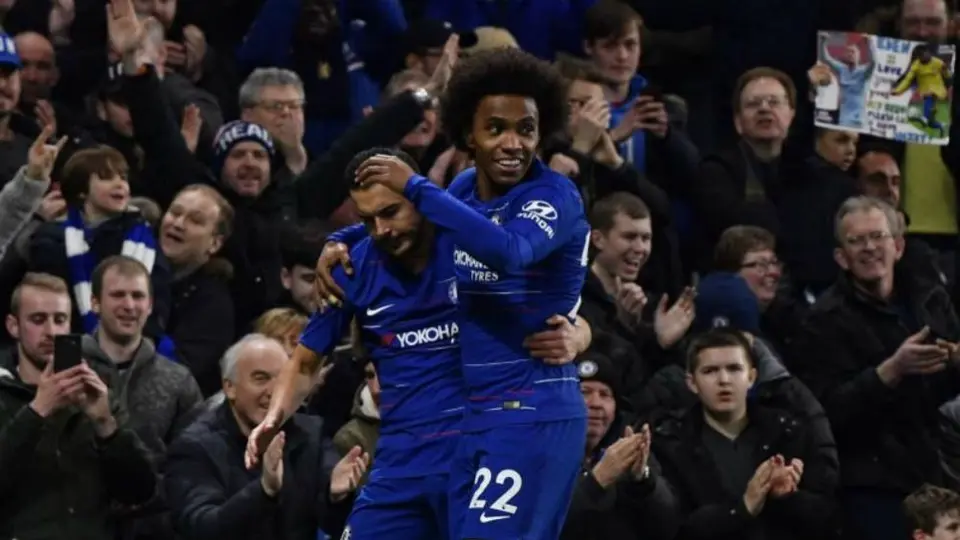 Premier League: Willian y Pedro renovaron con Chelsea hasta el final de la campaña