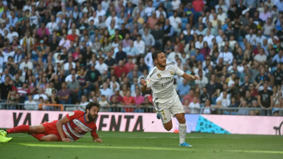 Eden Hazard marcó su primer gol como jugador del Real Madrid