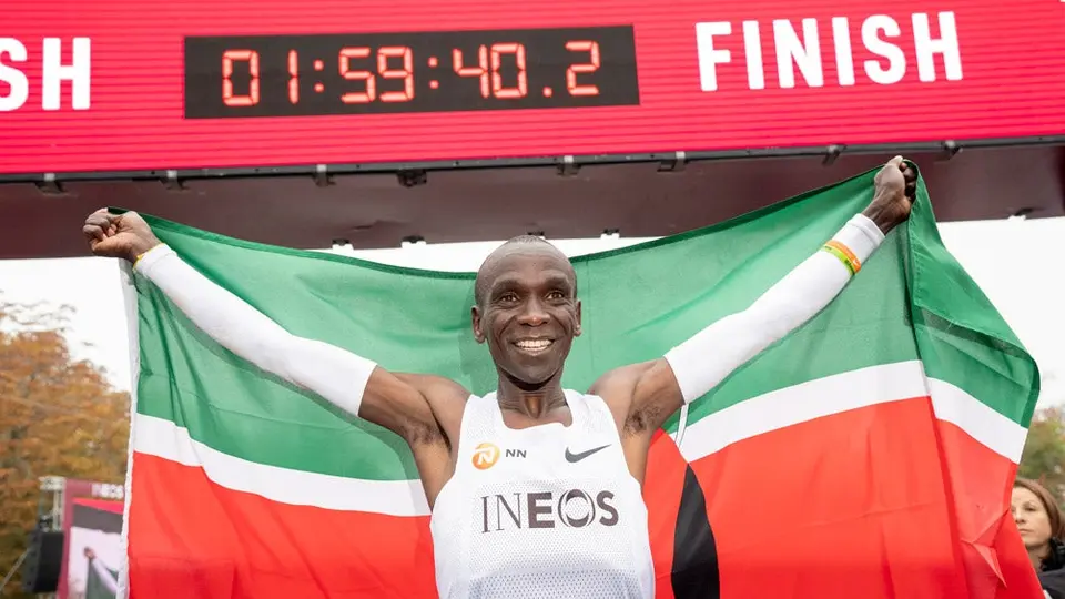 Eliud Kipchoge tras su récord mundial: "Hemos hecho historia juntos"
