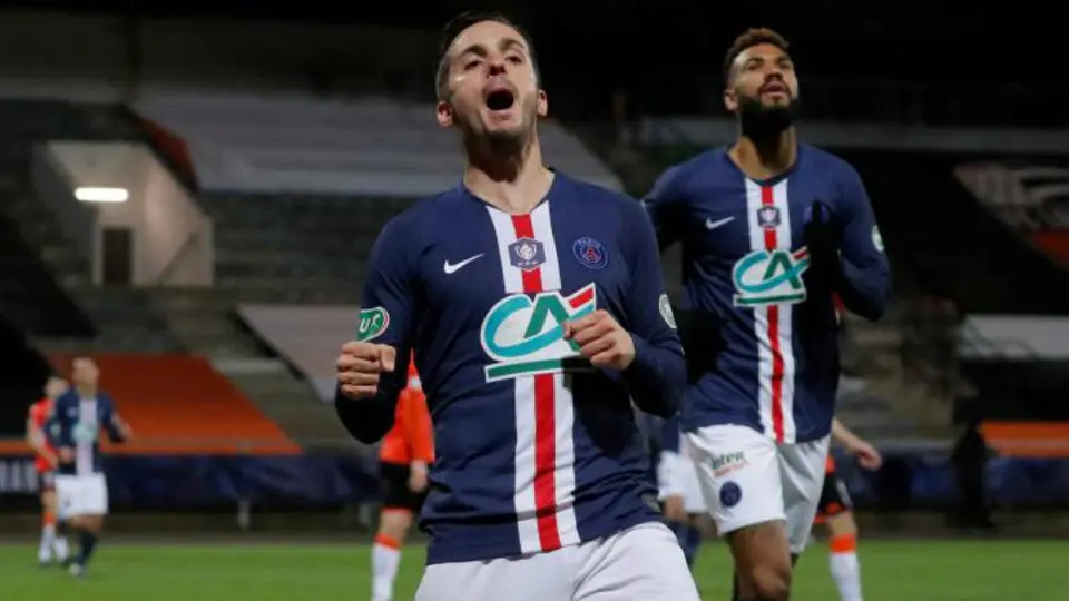 PSG venció a Lorient y clasificó a los Octavos de Final de la Copa de Francia