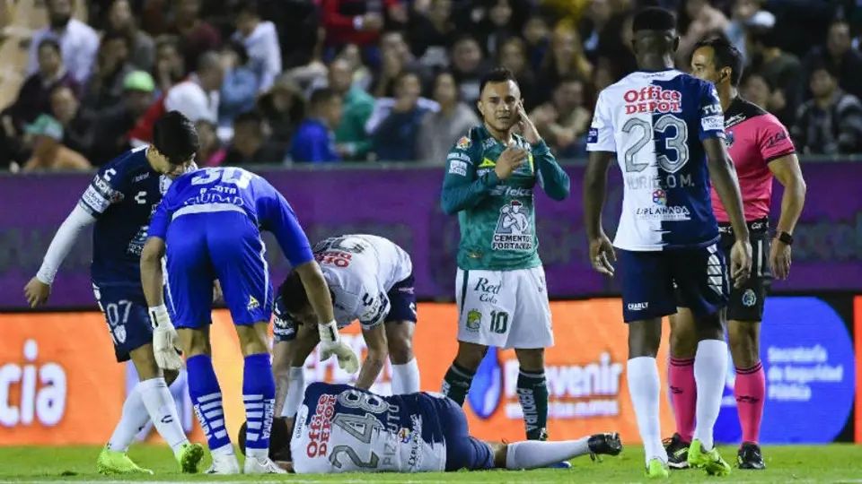 Pachuca reveló el diagnóstico de la fractura de Eugenio Pizzuto
