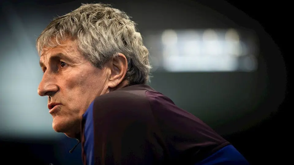 Quique Setién sí confía en el nivel del Barcelona para ganar la Champions