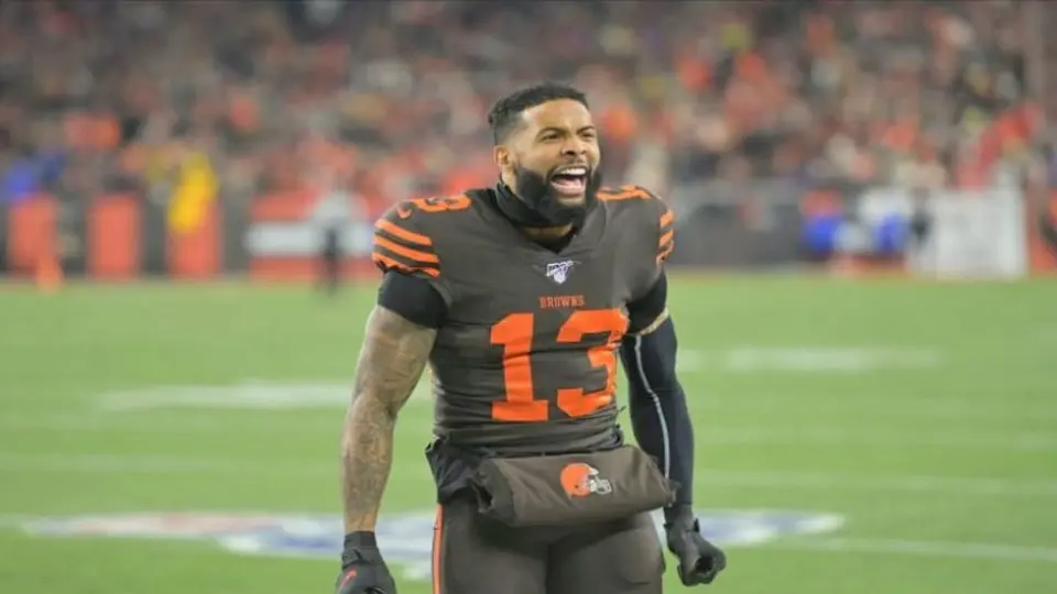 Niño lloró de felicidad tras recibir su jersey de Odell Beckham Jr.