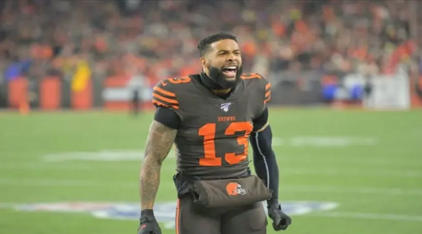 Niño lloró de felicidad tras recibir su jersey de Odell Beckham Jr.