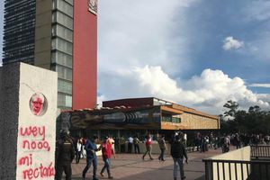 Estudiantes marcharon a rectoría para protestar por acoso sexual en la UNAM