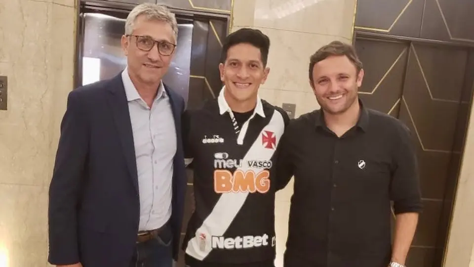 Germán Cano, nuevo delantero del Vasco da Gama