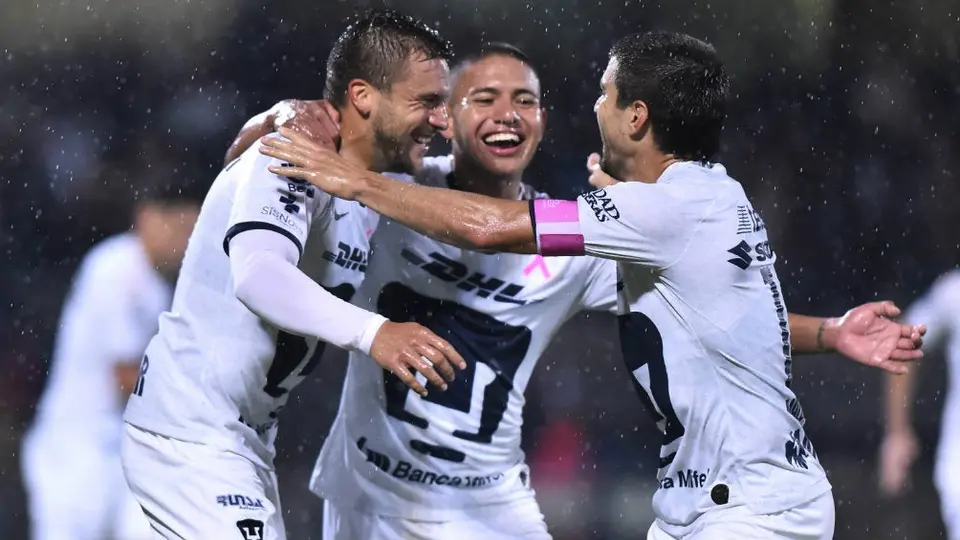 Goles de Pumas, distribuidos en todas las líneas del equipo