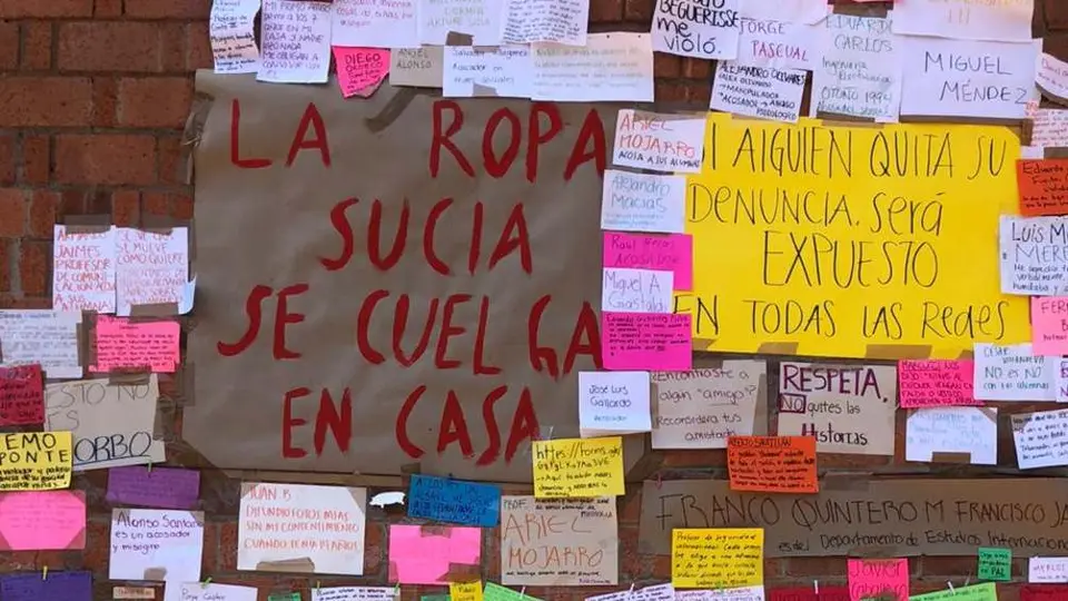 Alumnas de la Universidad Iberoamericana expusieron a sus acosadores