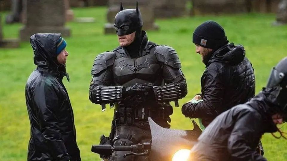 Así luce el traje que usará Robert Pattinson en 'The Batman'