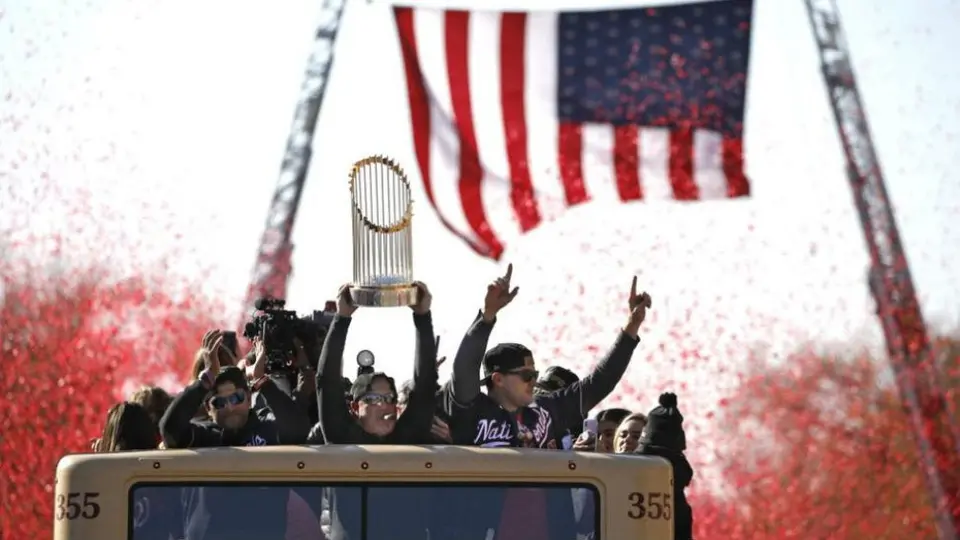 Nationals celebró título de Serie Mundial con 'monumental' desfile